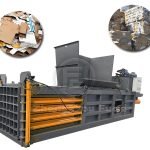Horizontal waste paper packaging machineHorizontal waste paper packaging machine