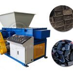 Single axis shredderSingle axis fruit basket shredder