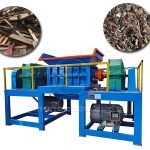 Double axis shredderDouble axis wood crusher