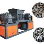 Double axis shredderScrap iron dual axis shredder