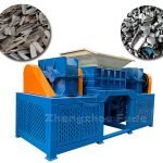 Double axis shredderScrap iron dual axis shredder