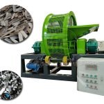 Double axis shredderScrap iron dual axis shredder