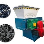 Small rubber shredder