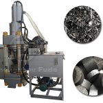 Vertical metal cake pressVertical metal cake press