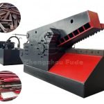 Crocodile type metal shearing machine