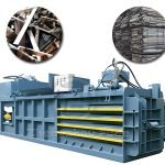 Horizontal waste paper packaging machineHorizontal waste paper packaging machine