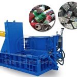 Scrap can pressing machine