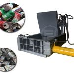 Scrap can pressing machine