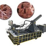 Scrap copper material compactorScrap copper packaging machine
