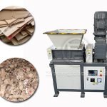 Single axis shredderWaste cardboard box shredder
