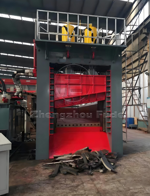 Gantry shearing machine