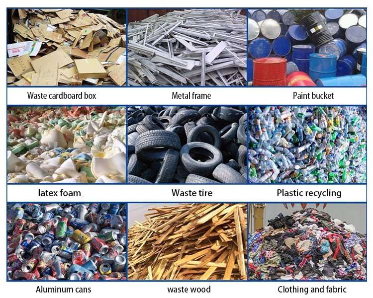 industrial scrap metal shredder