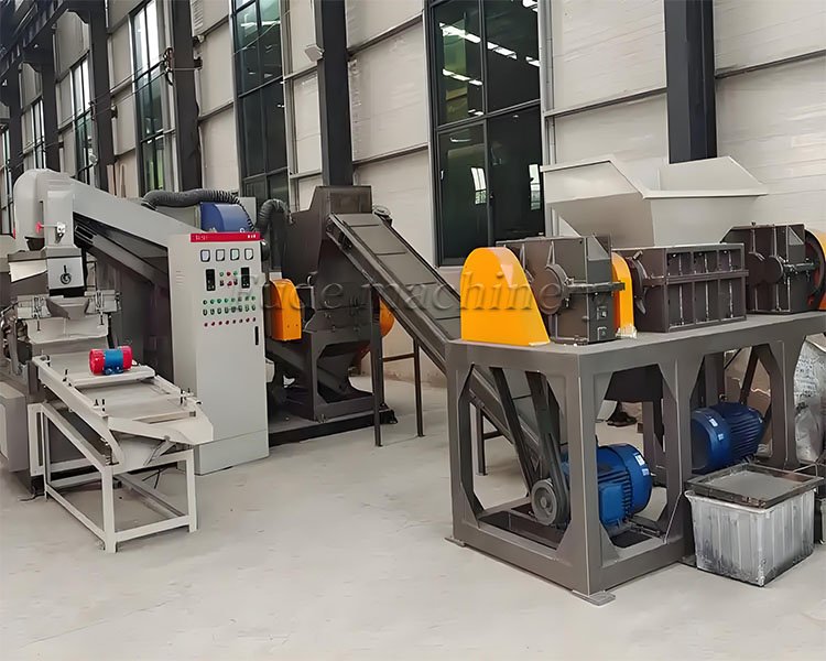 large metal shredder